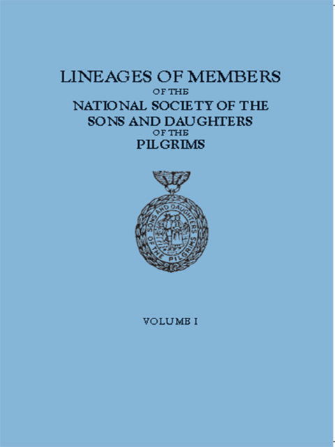 Cover image for book Lineages of Members of the National Society of Sons and Daughters of the Pilgrims