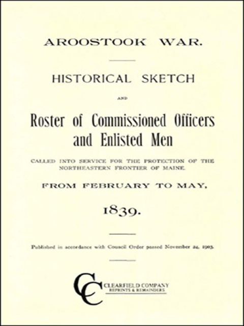 Cover image for book Aroostook War