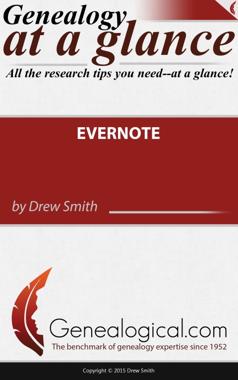 Cover image for book Genealogy at a Glance: Evernote