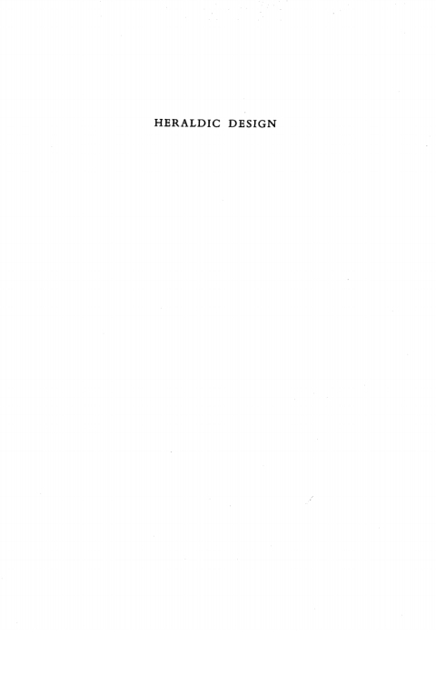 Cover image for book Heraldic Design