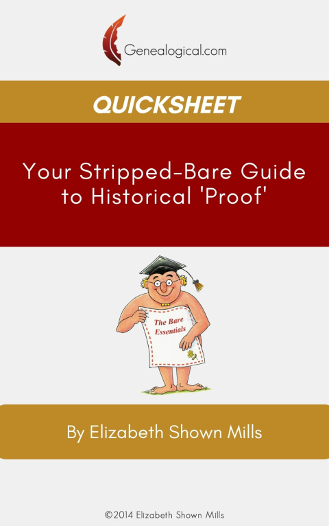 Cover image for book QuickSheet: Your Stripped-Bare Guide to Historical 'Proof'