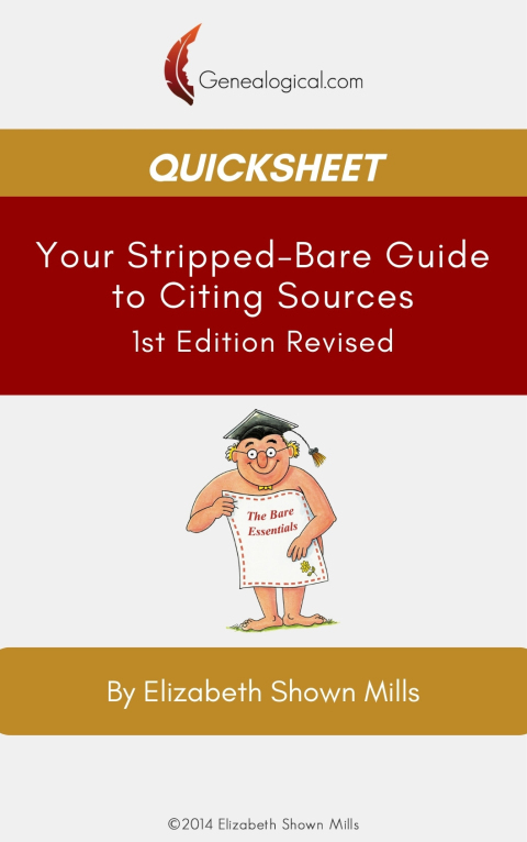 Cover image for book QuickSheet: Your Stripped-Bare Guide to Citing Sources. 1st Edition Revised