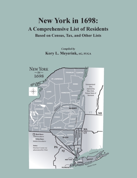 Cover image for book New York in 1698