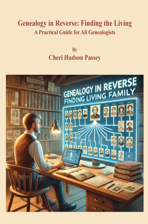 Cover image for book Genealogy in Reverse: Finding the Living
