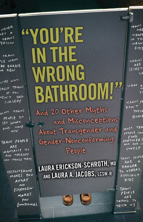 Cover image for book "You're in the Wrong Bathroom!"