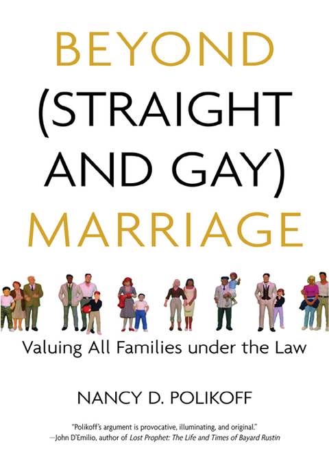 Cover image for book Beyond (Straight and Gay) Marriage