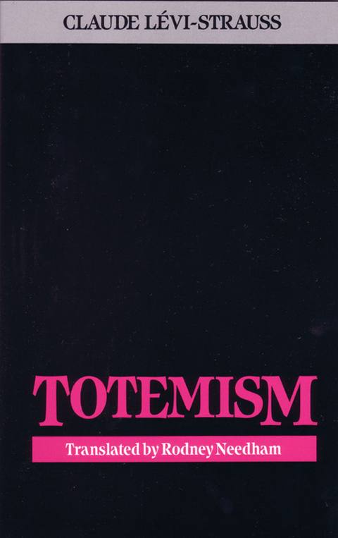 Cover image for book Totemism