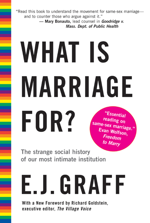 Cover image for book What Is Marriage For?