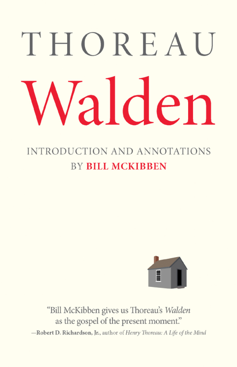 Cover image for book Walden: With an Introduction and Annotations by Bill McKibben