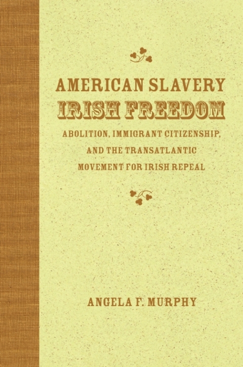 Cover image for book American Slavery, Irish Freedom