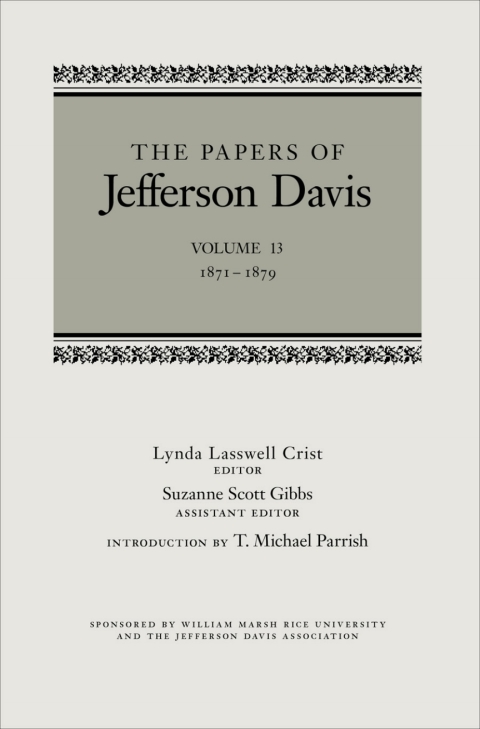 Cover image for book The Papers of Jefferson Davis