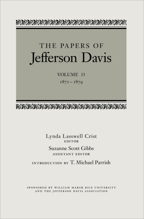 Cover image for book The Papers of Jefferson Davis