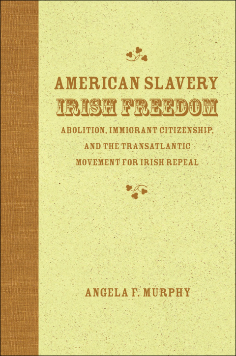 Cover image for book American Slavery, Irish Freedom