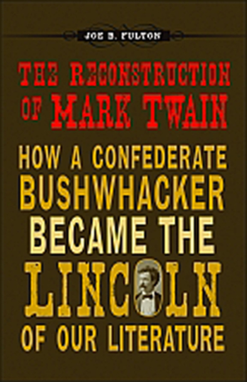 Cover image for book The Reconstruction of Mark Twain