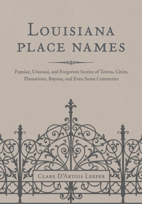 Cover image for book Louisiana Place Names
