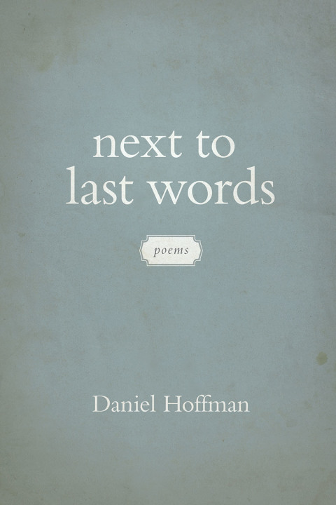 Cover image for book Next to Last Words