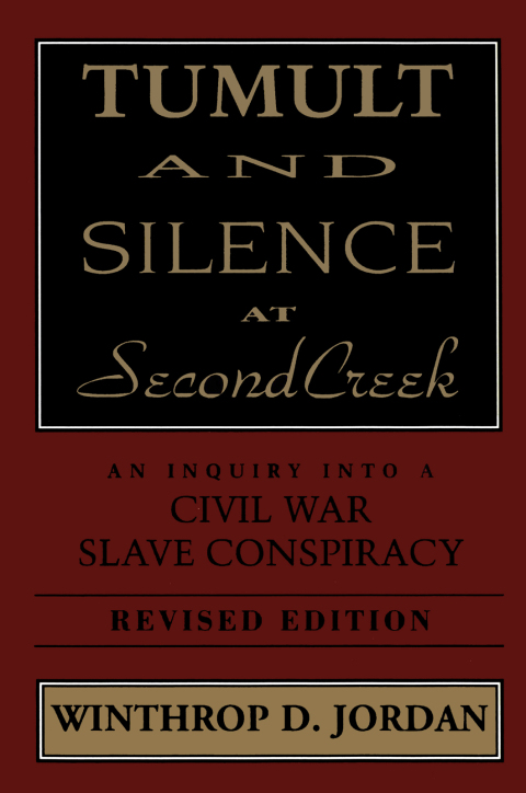 Cover image for book Tumult And Silence At Second Creek