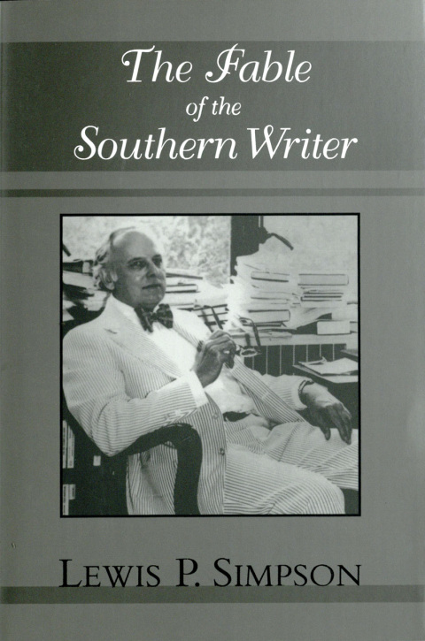 Cover image for book The Fable of the Southern Writer