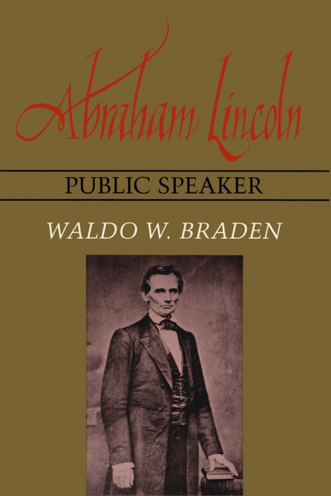 Cover image for book Abraham Lincoln, Public Speaker