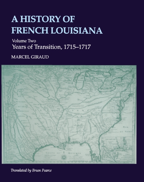 Cover image for book A History of French Louisiana