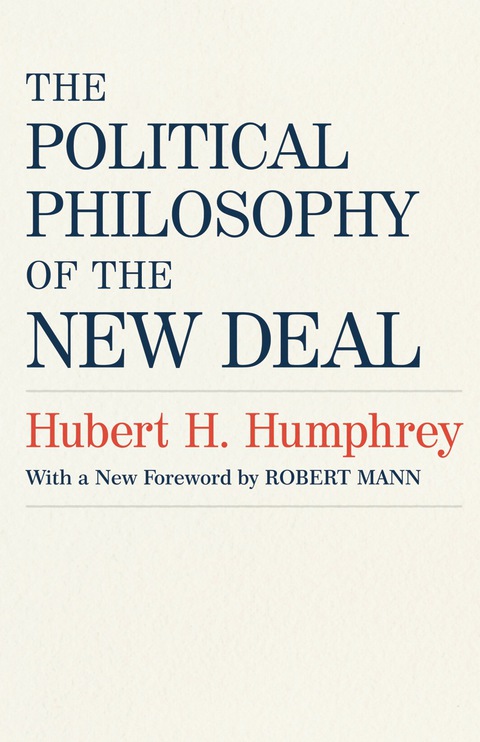 Cover image for book The Political Philosophy of the New Deal