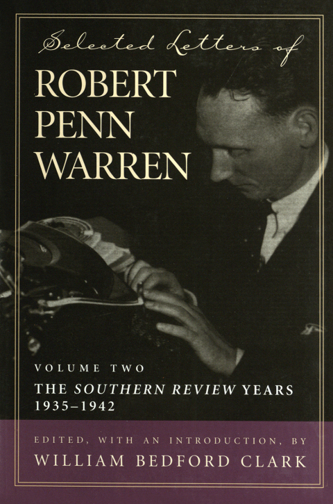 Cover image for book Selected Letters of Robert Penn Warren