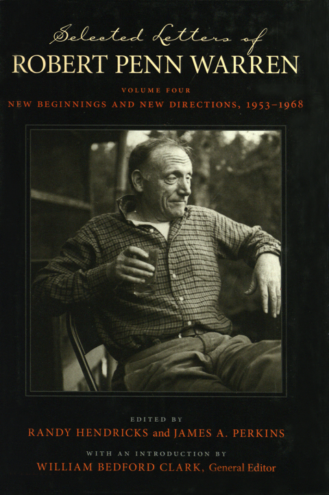 Cover image for book Selected Letters of Robert Penn Warren