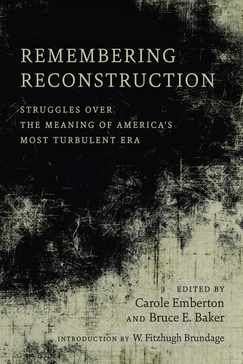 Cover image for book Remembering Reconstruction