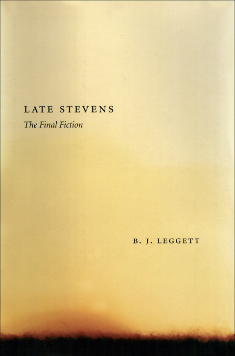 Cover image for book Late Stevens