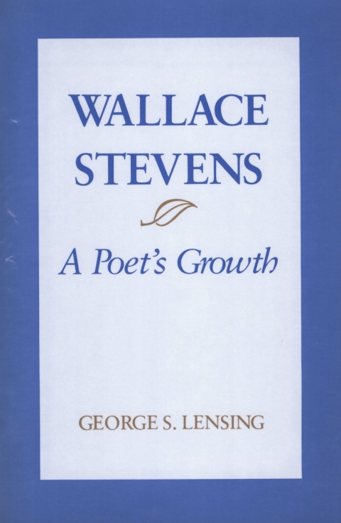 Cover image for book Wallace Stevens