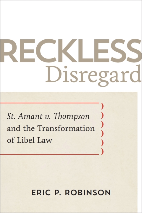 Cover image for book Reckless Disregard