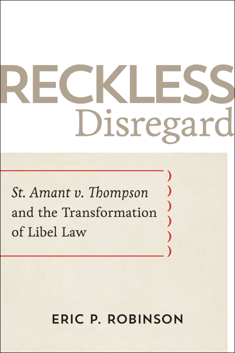 Cover image for book Reckless Disregard