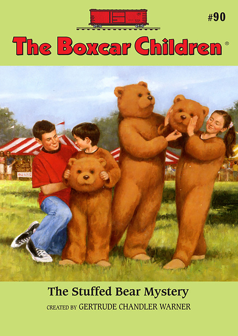 Cover image for book The Stuffed Bear Mystery