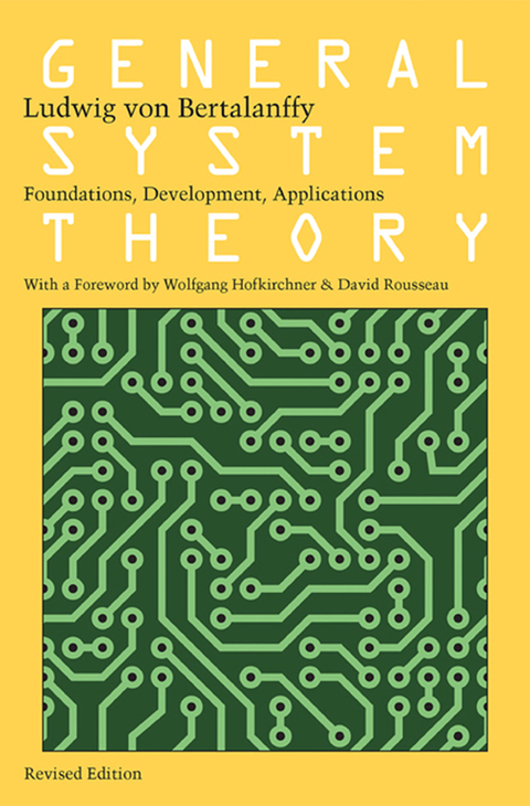 Cover image for book General System Theory