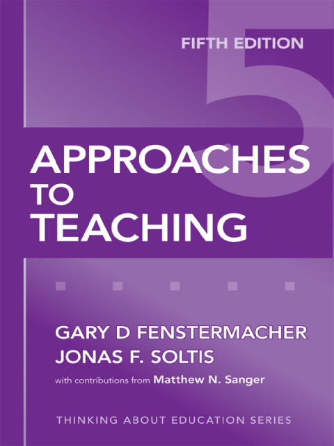 Cover image for book Approaches to Teaching