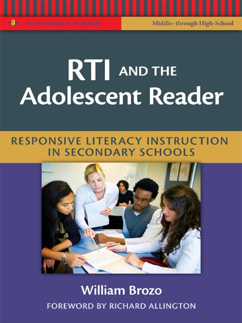 Cover image for book RTI and the Adolescent Reader: Responsive Literacy Instruction in Secondary Schools (Middle and High School)