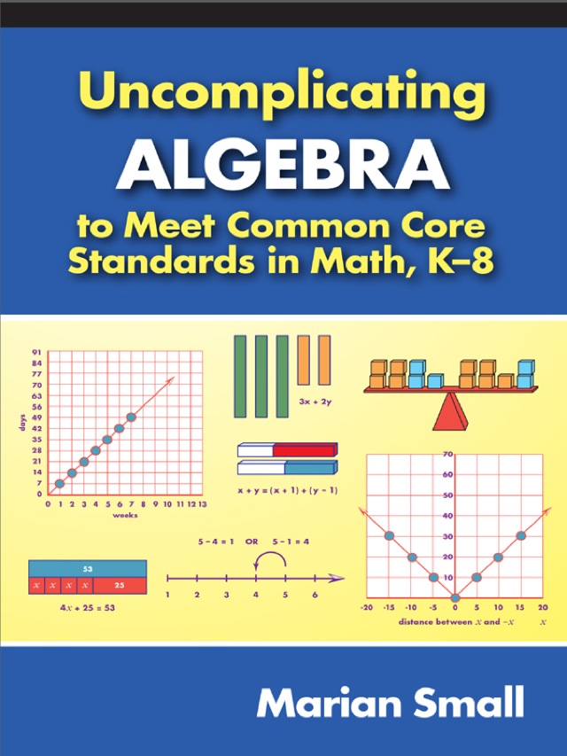Uncomplicating Algebra to Meet Common Core Standards in Math, K-8