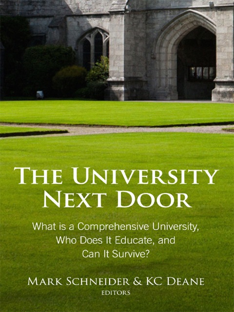 Cover image for book The University Next Door: What Is a Comprehensive University, Who Does it Educate, and Can It Survive?