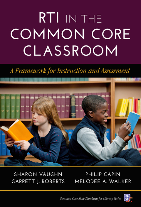 Cover image for book RTI in the Common Core Classroom: A Framework for Instruction and Assessment