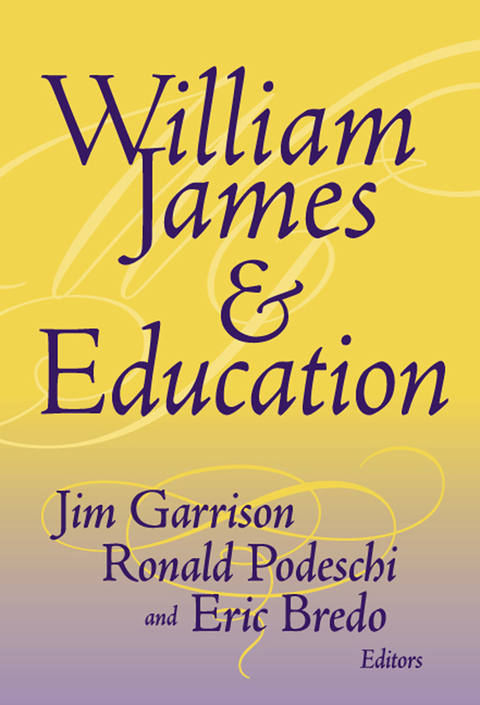 Cover image for book William James and Education