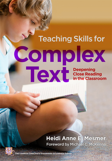 Cover image for book Teaching Skills for Complex Text: Deepening Close Reading in the Classroom