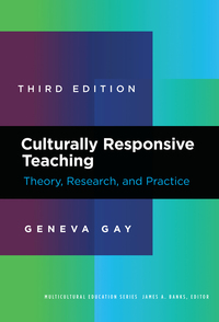 responsive culturally teaching theory research practice gay geneva book multicultural education edition books series bookshop amazon