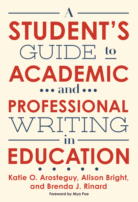 Cover image for book A Student's Guide to Academic and Professional Writing in Education