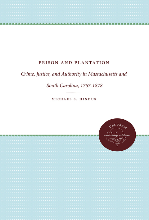 Cover image for book Prison and Plantation