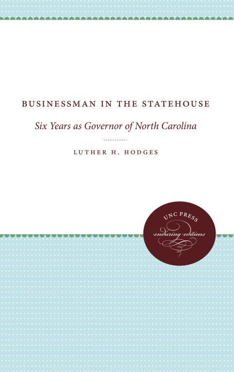 Cover image for book Businessman in the Statehouse