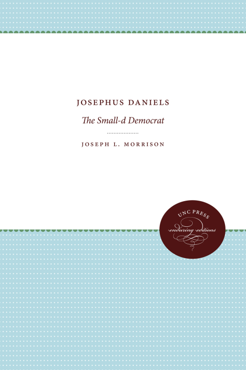 Cover image for book Josephus Daniels