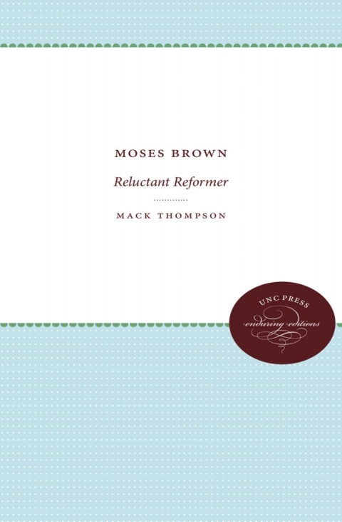 Cover image for book Moses Brown