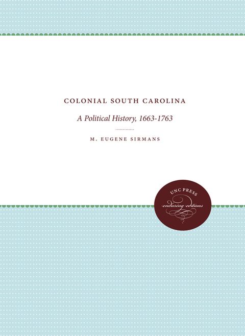 Cover image for book Colonial South Carolina