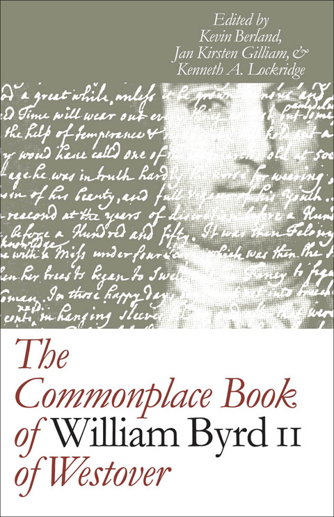 Cover image for book The Commonplace Book of William Byrd II of Westover