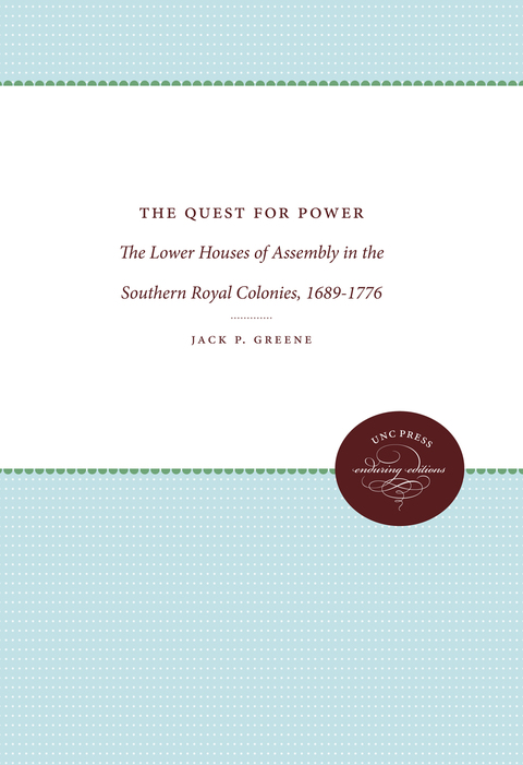 Cover image for book The Quest for Power